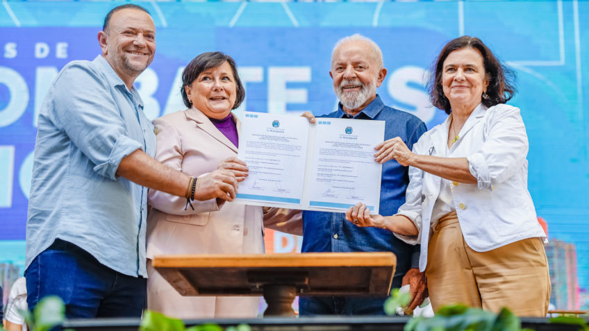 Lula e Edinho Silva