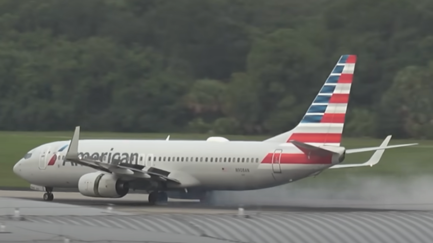 Avião da American Airlines