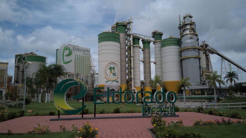 Com operações em Mato Grosso do Sul, a Eldorado Brasil produziu 1,786 milhão de toneladas de celulose em 2024 | Divulgação/Eldorado Brasil
