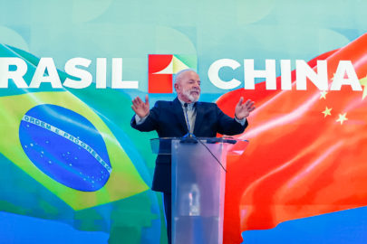 O presidente da República do Brasil, Luiz Inácio Lula da Silva